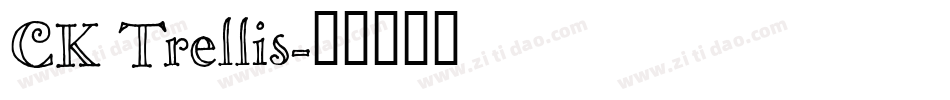 CK Trellis字体转换